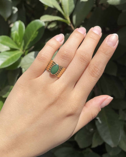 Bague Jonc Agathe 1 Carat &quot;Taliana&quot; - Elliade Paris