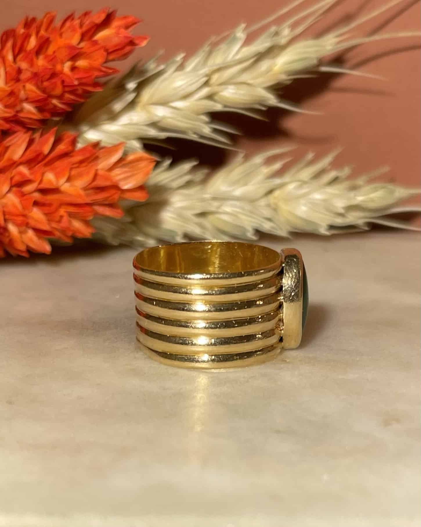 Bague Jonc Agathe 1 Carat &quot;Taliana&quot; - Elliade Paris