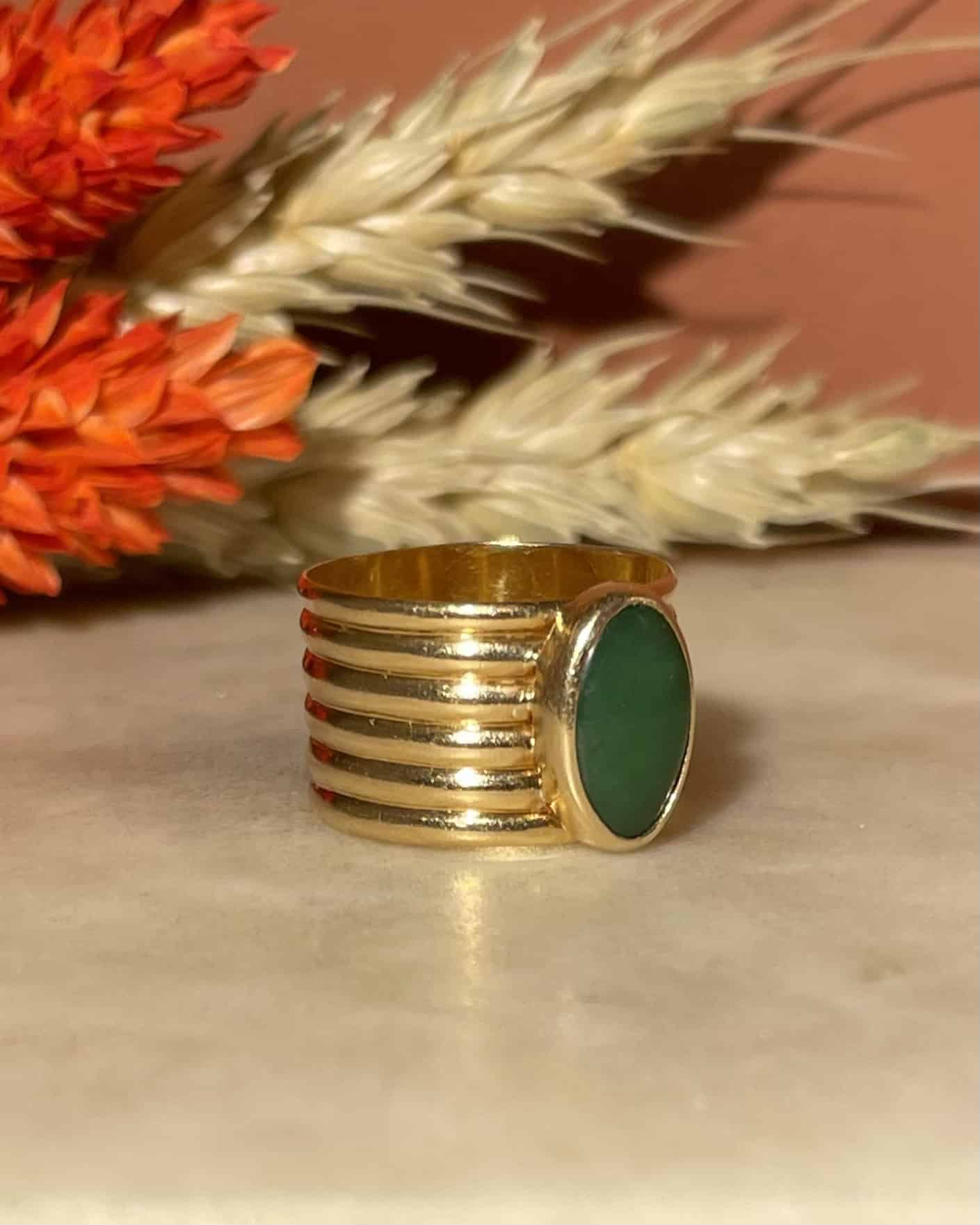 Bague Jonc Agathe 1 Carat &quot;Taliana&quot; - Elliade Paris
