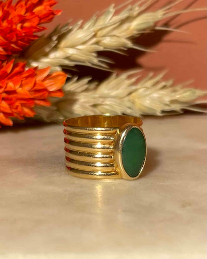 Bague Jonc Agathe 1 Carat &quot;Taliana&quot; - Elliade Paris