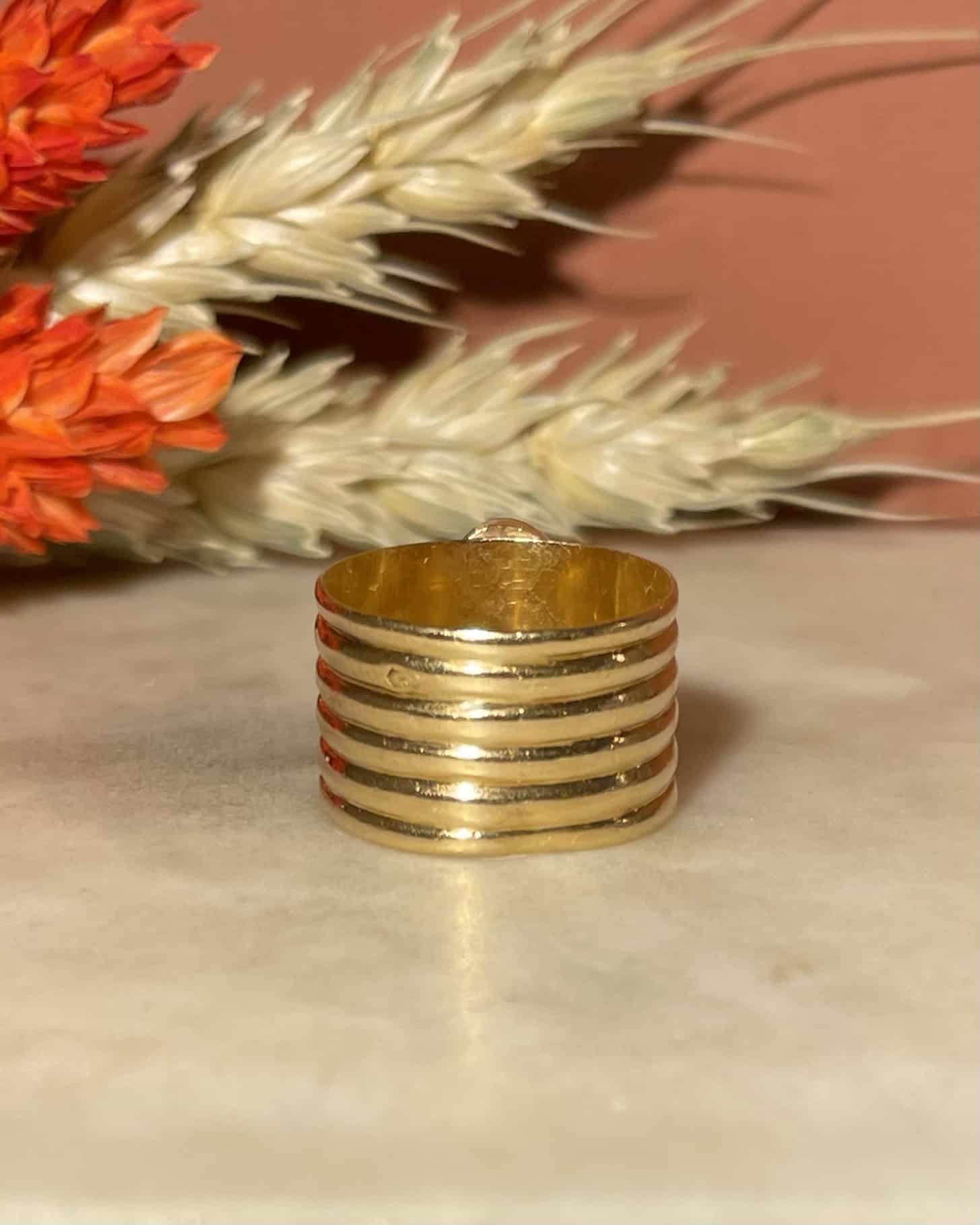 Bague Jonc Agathe 1 Carat "Taliana" - Elliade Paris