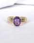 Bague Jonc Améthyste 1.50 carat "Carrie" - Elliade Paris