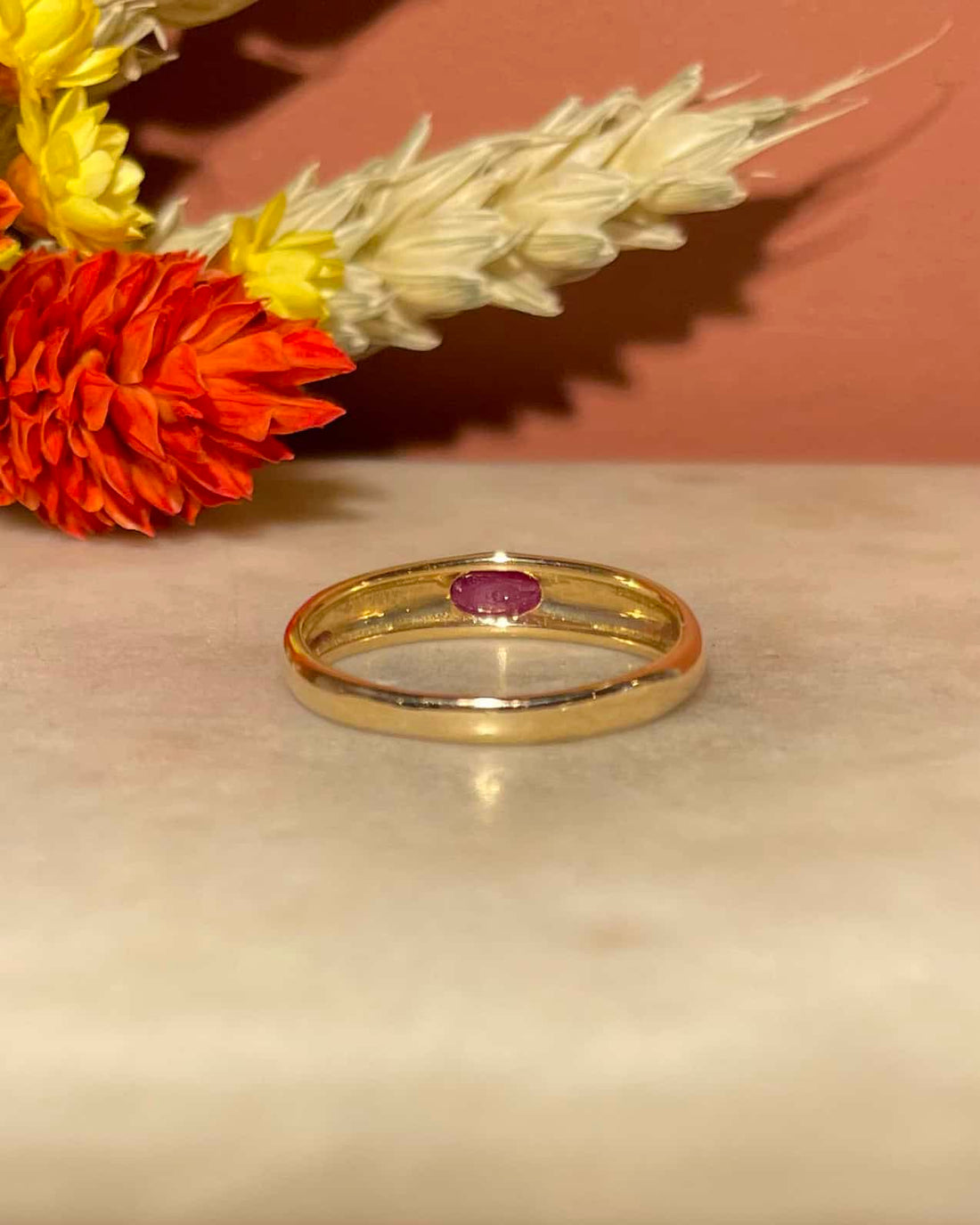 Anillo brazalete de rubí &quot;Tania&quot;