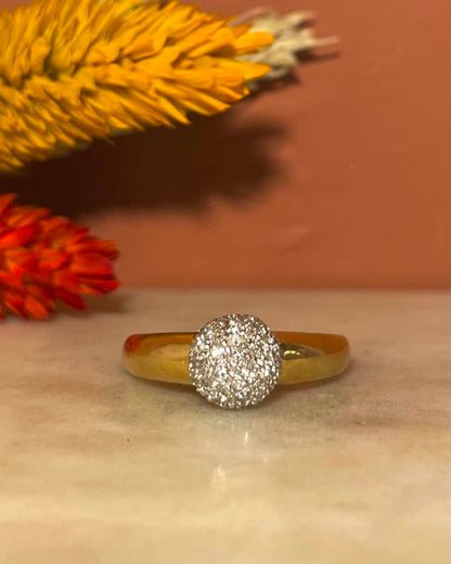 Bague Vintage Diamants &quot;Marcela&quot;