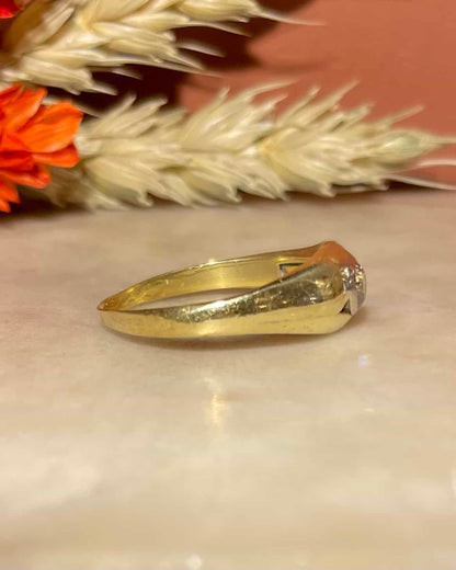 Bague Jonc Diamant &quot;Gwen&quot; - Elliade Paris