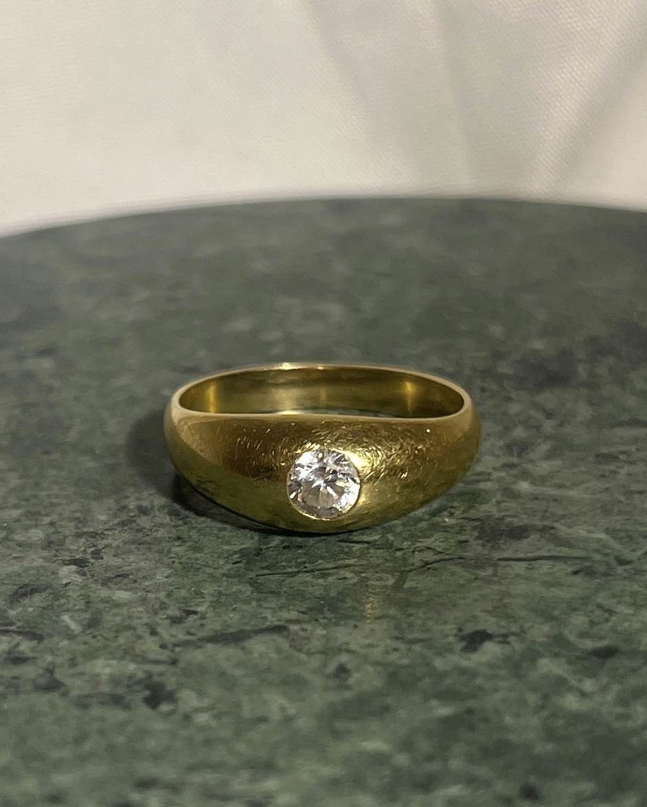 Bague Jonc Diamant "Laurie" - Elliade Paris