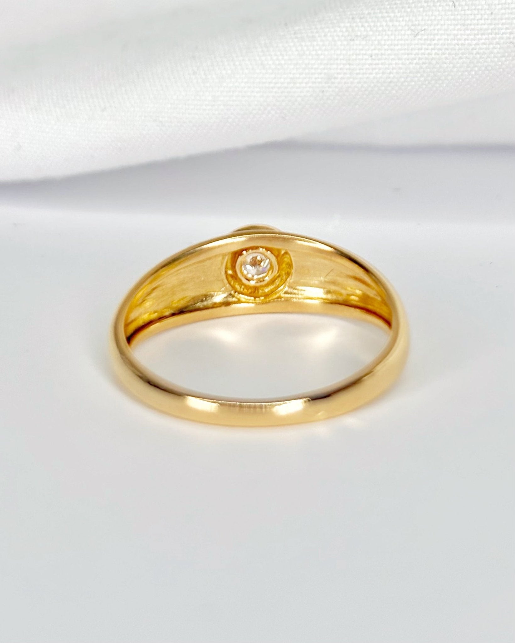Bague Jonc Diamant "Nina" - Elliade Paris