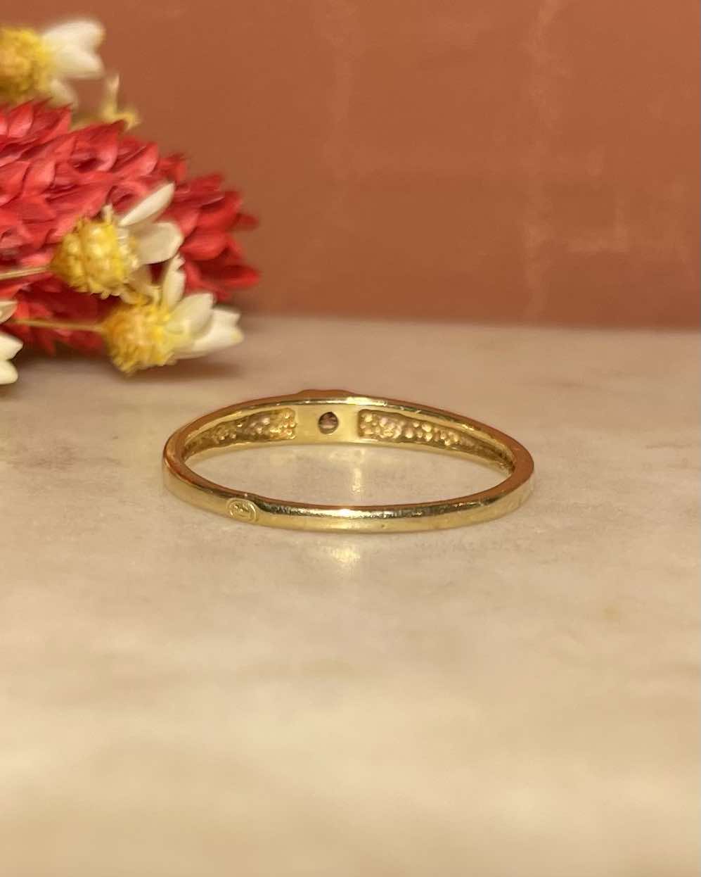 Bague Jonc Diamant &quot;Reem&quot; - Elliade Paris