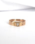 Bague Jonc Diamant Taille Rose 0.25 carat "Ilynia" - Elliade Paris