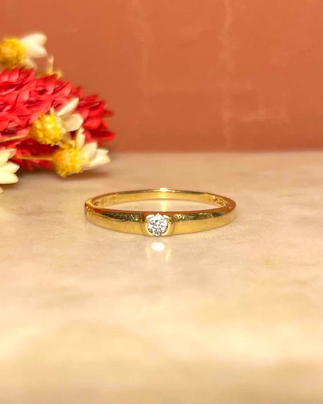 &quot;Reem&quot; Diamond Bangle Ring