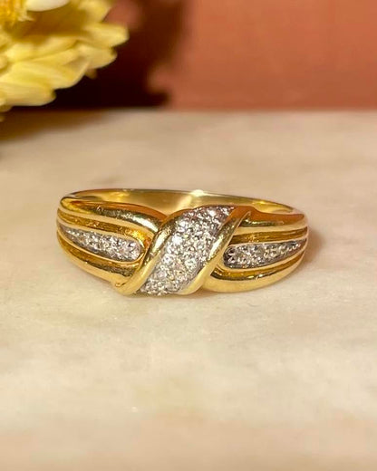 Bague Jonc Diamants &quot;Lola&quot;