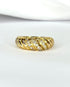 Bague Jonc Diamants 0.34 carat & Or 5.43g "Julia" - Elliade Paris