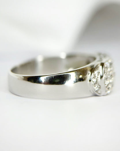 Bague Jonc Diamants 1.05 carat "Izia" - Elliade Paris
