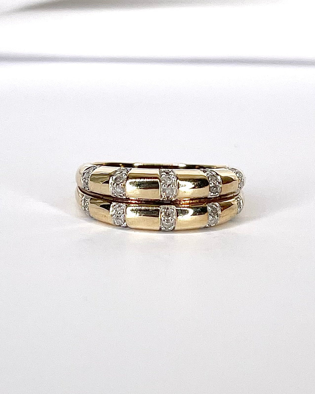 Bague Jonc Diamants "Antonia" - Elliade Paris