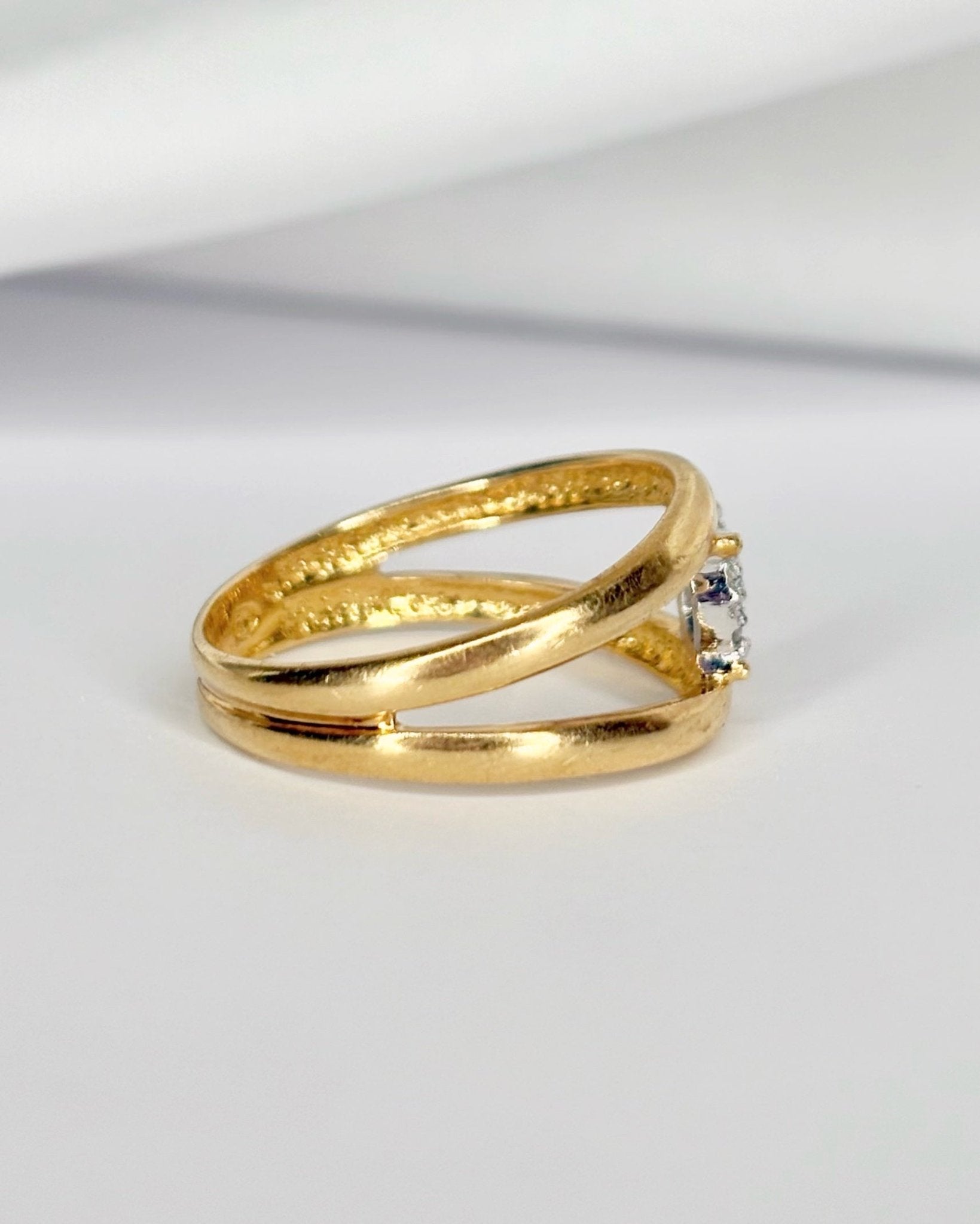 Bague Jonc Diamants "Rachelle" - Elliade Paris