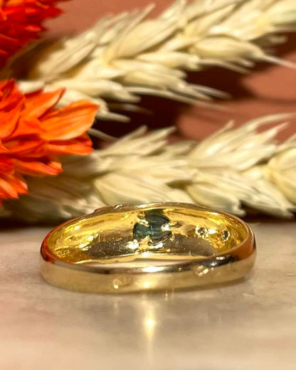 Bague Jonc Emeraude et Diamants &quot;Jewela&quot; - Elliade Paris
