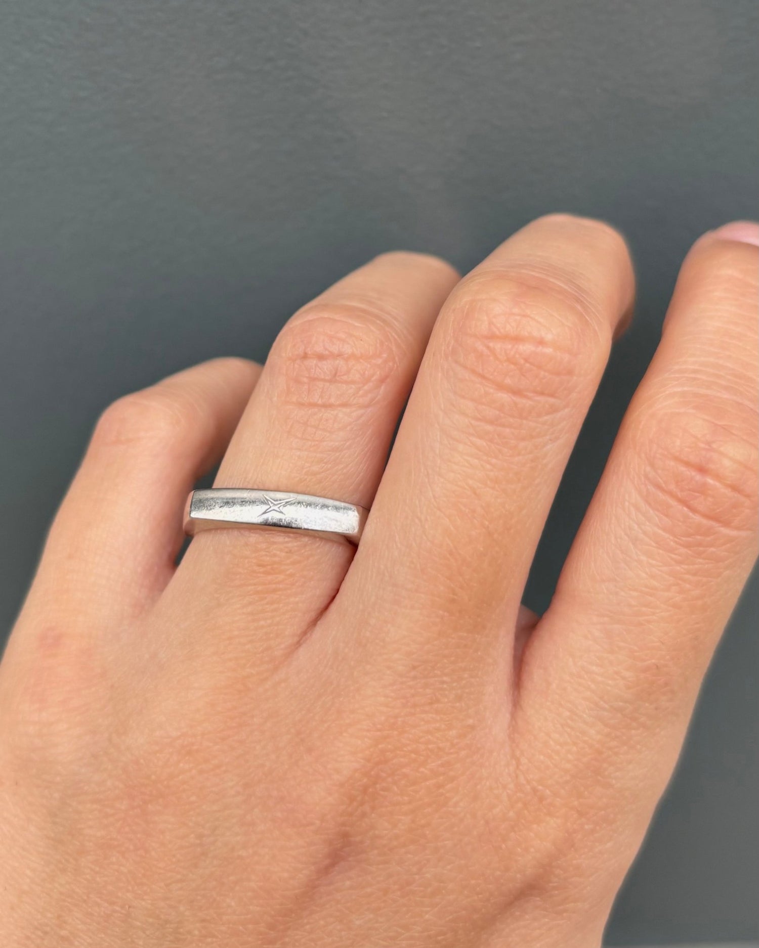 Bague jonc Mauboussin Platine 9.15 g - Elliade Paris