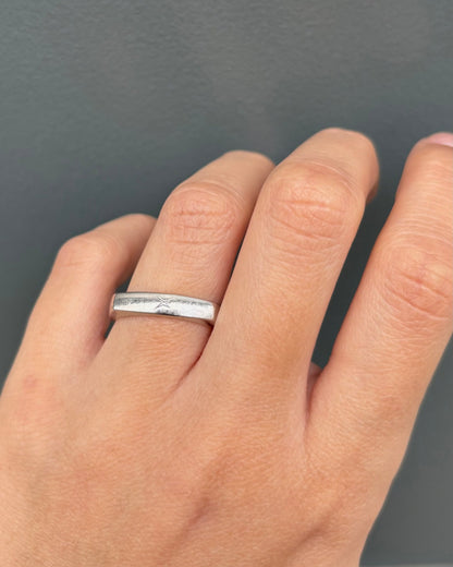 Bague jonc Mauboussin Platine 9.15 g - Elliade Paris