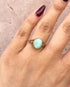 Bague Jonc Opale 1.30 carat "Solène" - Elliade Paris