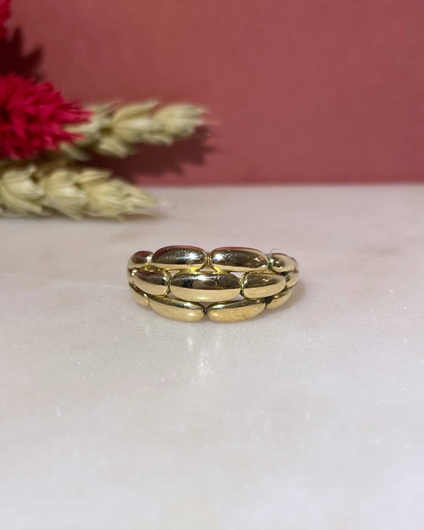 Bague Jonc Or 18 Carats "Gisèle" - Elliade Paris
