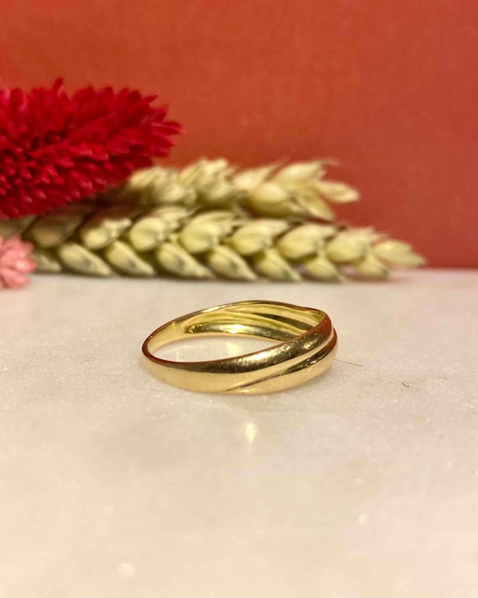 Bague Jonc Or 18 Carats "Laetitia" - Elliade Paris