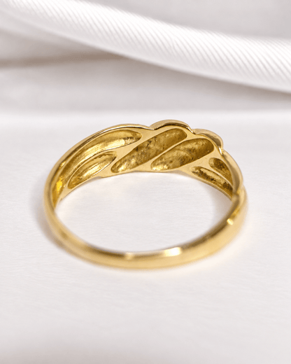 Bague Jonc Or Jaune 18 carats 3.45g "Alan" - Elliade Paris