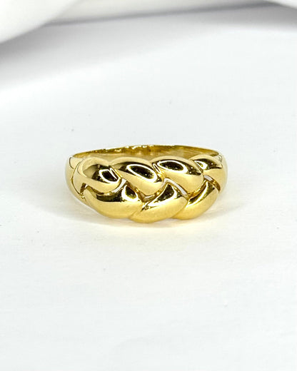 Bague Jonc Or Jaune 18 carats 4.18g "Georgia" - Elliade Paris