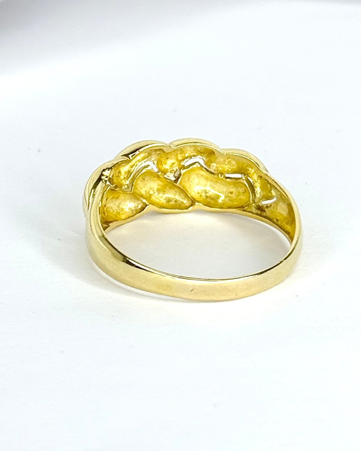 Bague Jonc Or Jaune 18 carats 4.18g "Georgia" - Elliade Paris