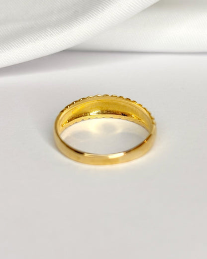 Bague Jonc Or Jaune 18 carats "Auriane" - Elliade Paris