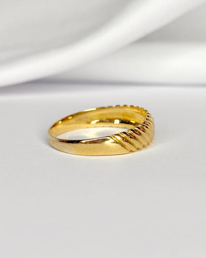 Bague Jonc Or Jaune 18 carats "Auriane" - Elliade Paris