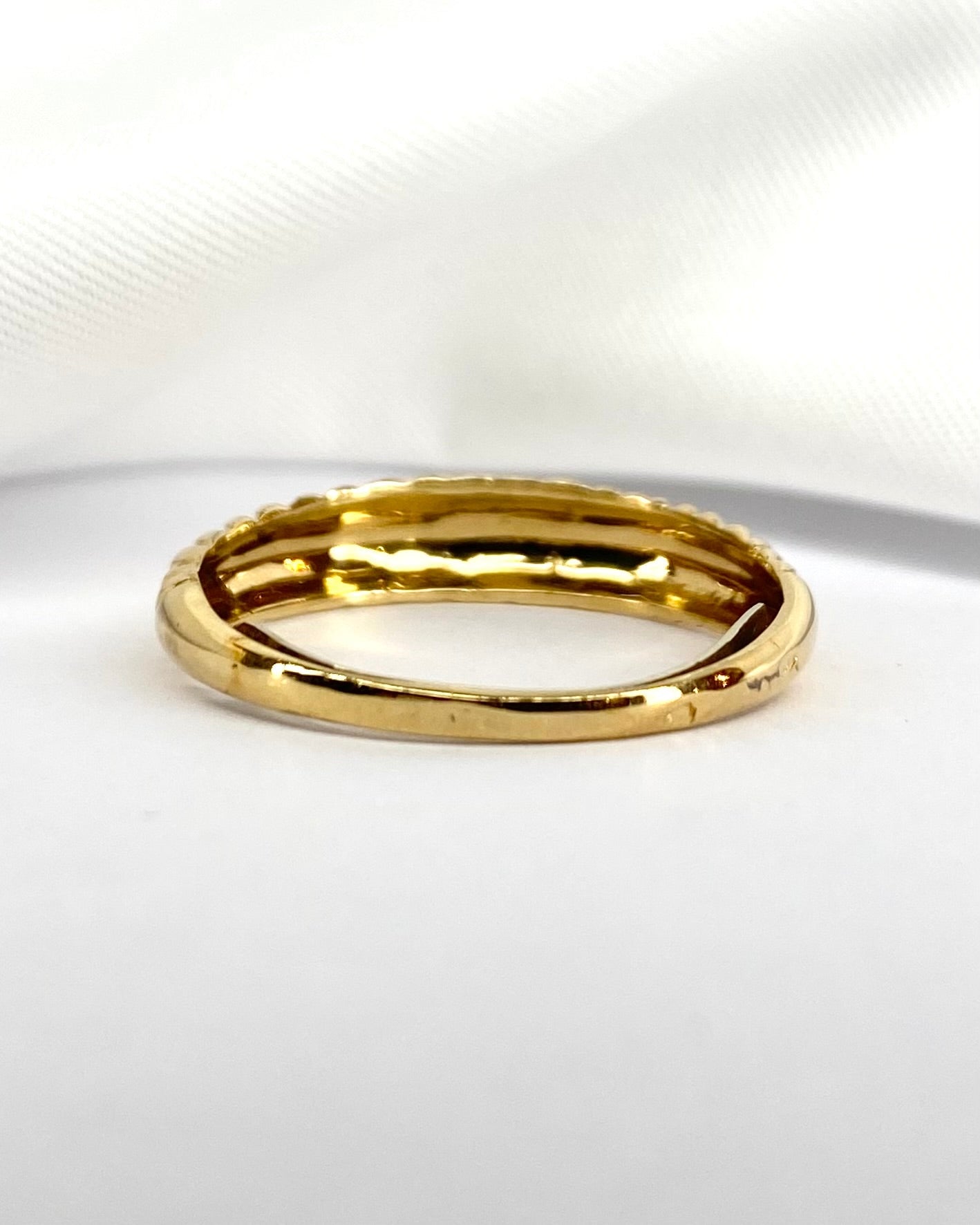 Bague Jonc Or Jaune 18 carats &quot;Nicole&quot; - Elliade Paris