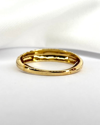 Bague Jonc Or Jaune 18 carats &quot;Nicole&quot; - Elliade Paris