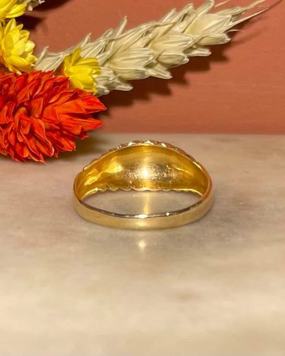 Bague Jonc Or jaune 18 carats &quot;Ornellita&quot; - Elliade Paris
