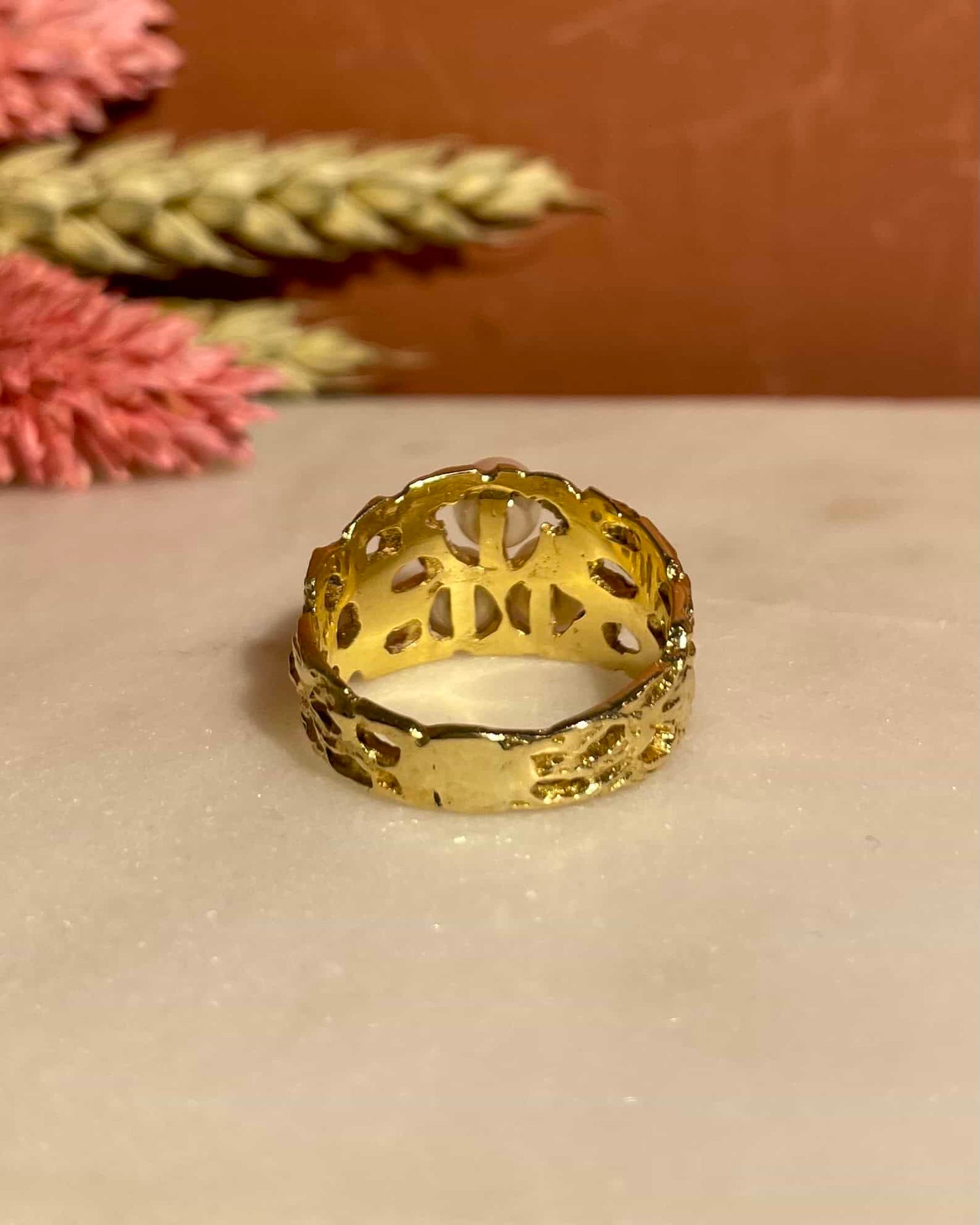 Bague Jonc Perles &quot;Iselda&quot;