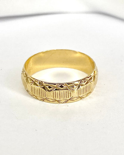 Bague Jonc Or Jaune "Thomas" - Elliade Paris