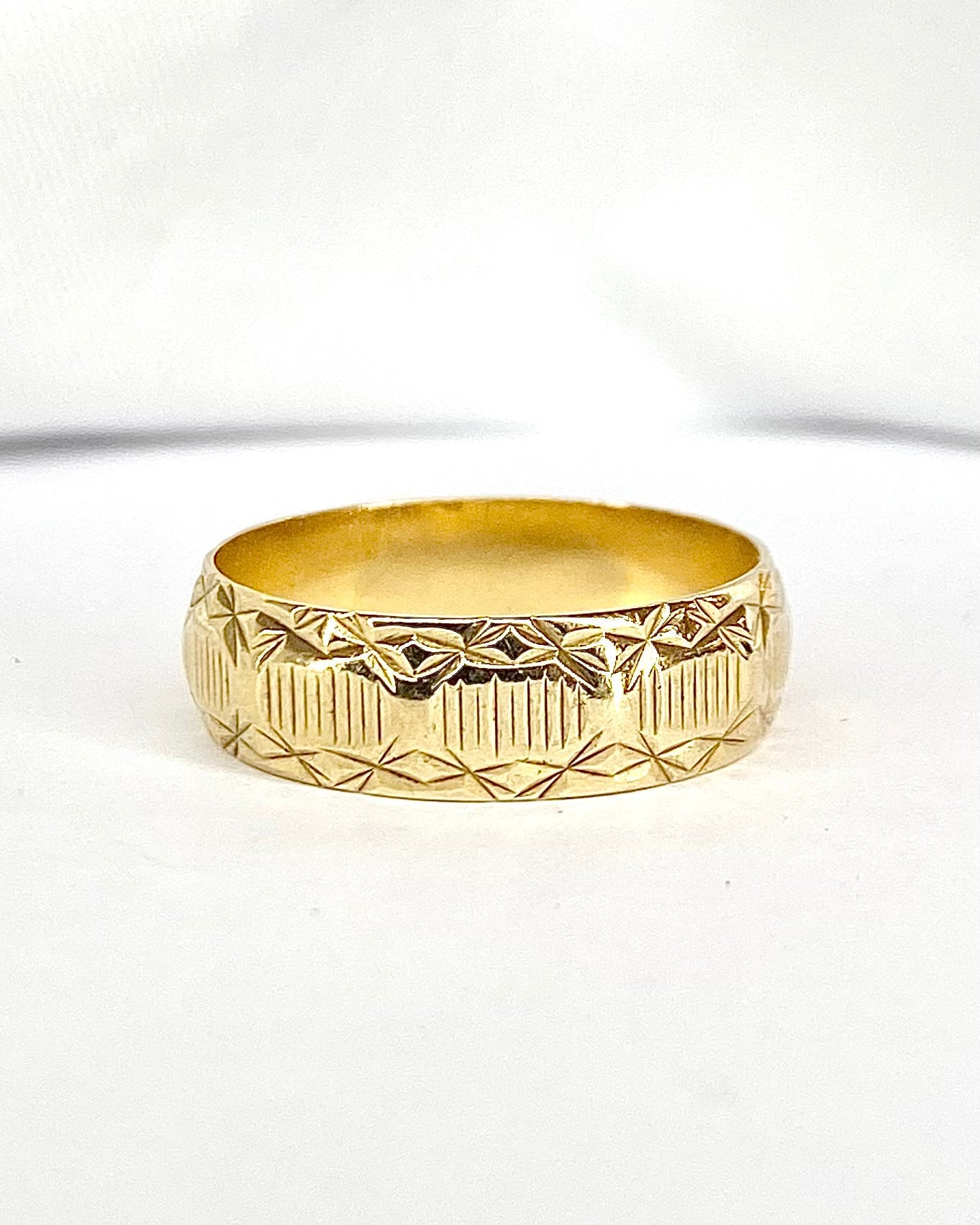 Bague Jonc Or Jaune "Thomas" - Elliade Paris