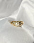 Bague jonc Perles & Diamant "Fanny" - Elliade Paris