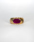 Bague Jonc Rubis 1.54 ct "Gaia" - Elliade Paris
