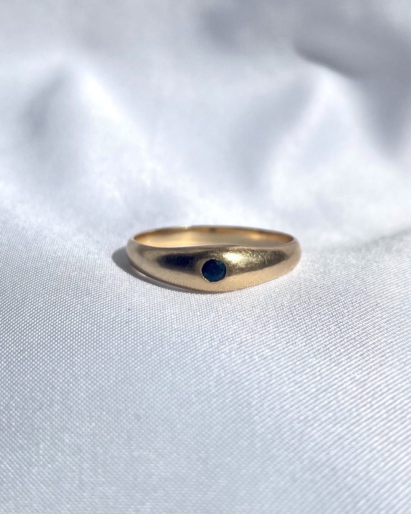 Bague Jonc Saphir "Albane" - Elliade Paris