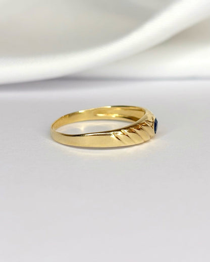 Bague Jonc Saphir "Charlotte" - Elliade Paris