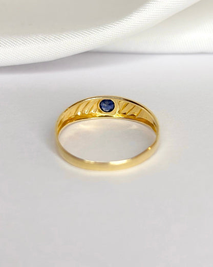 Bague Jonc Saphir "Charlotte" - Elliade Paris