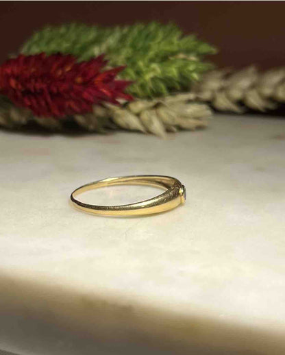 Bague Jonc Saphir &quot;Roma&quot; - Elliade Paris