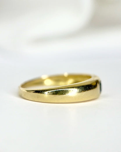 Bague Jonc Saphir "Samy" - Elliade Paris