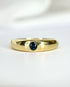Bague Jonc Saphir "Samy" - Elliade Paris