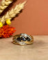 Bague Jonc Saphirs & Diamants "Sania" - Elliade Paris