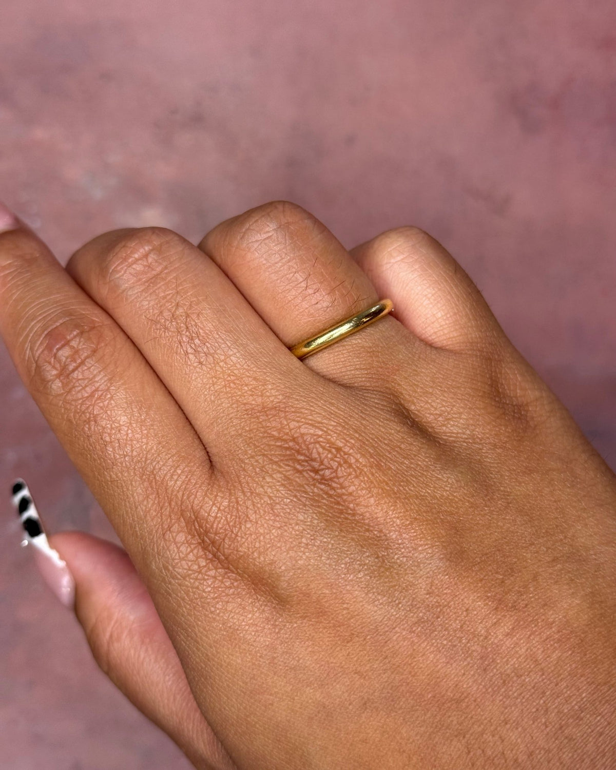 Bague Jonc Solitaire Diamant &amp; Or 4g "Léa" - Elliade Paris