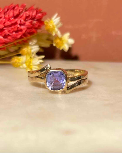 Bague Jonc Tanzanite 1 carat &quot;Maud&quot;
