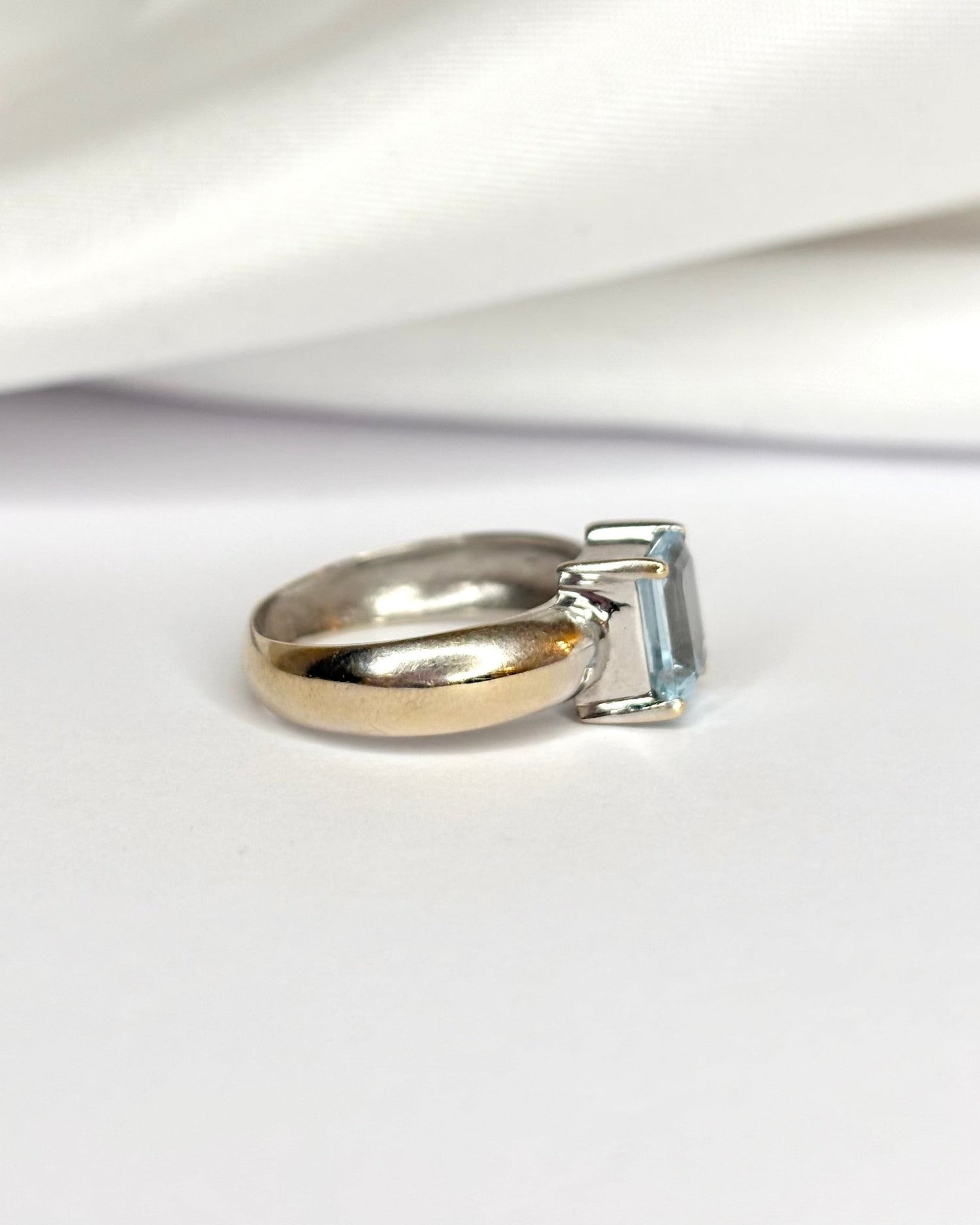 Bague Jonc Topaze 2 carats "Manuela" - Elliade Paris