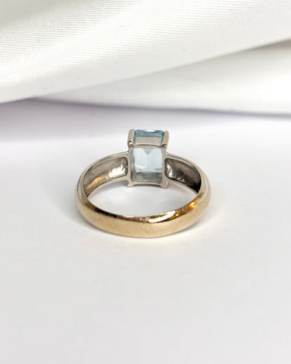 Bague Jonc Topaze 2 carats "Manuela" - Elliade Paris