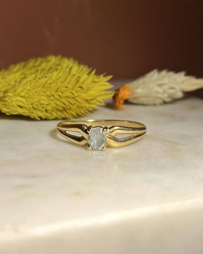 Bague Jonc Topaze &quot;Sophie&quot; - Elliade Paris